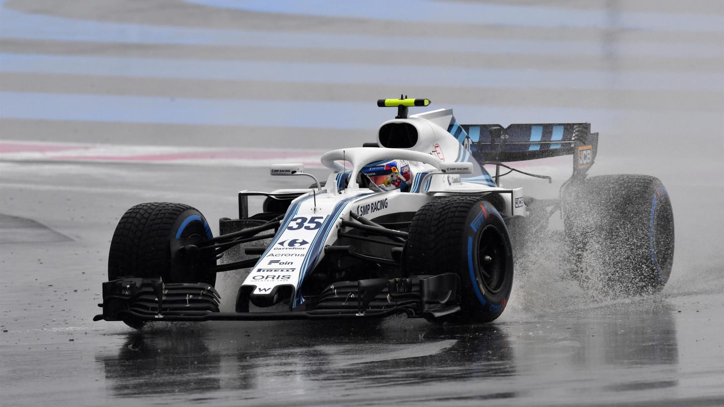 Sergey Sirotkin (RUS) Williams FW41 at Formula One World Championship, Rd8, French Grand Prix, Qualifying, Paul Ricard, France, Saturday 23 June 2018. © Mark Sutton/Sutton Images