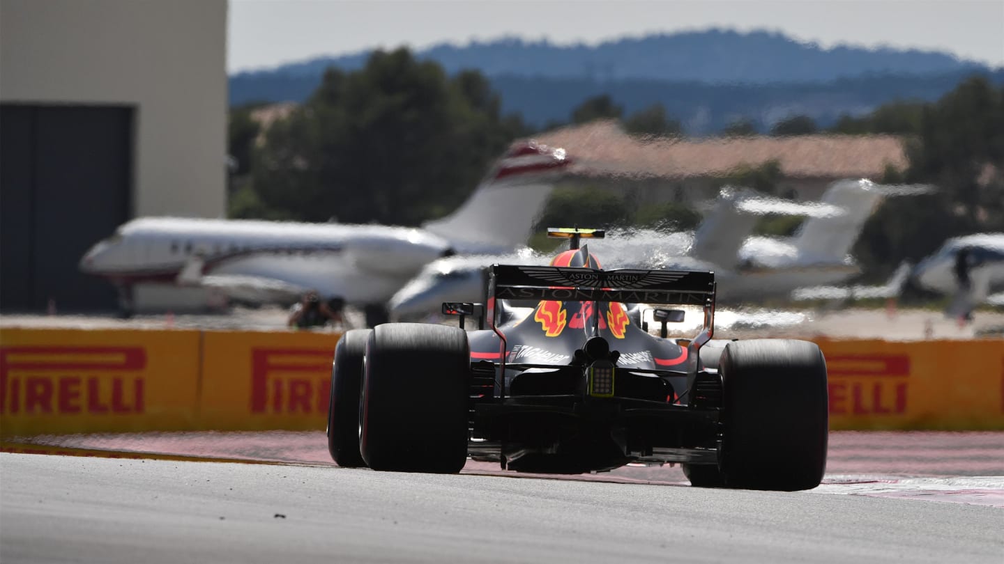 Max Verstappen (NED) Red Bull Racing RB14 at Formula One World Championship, Rd8, French Grand