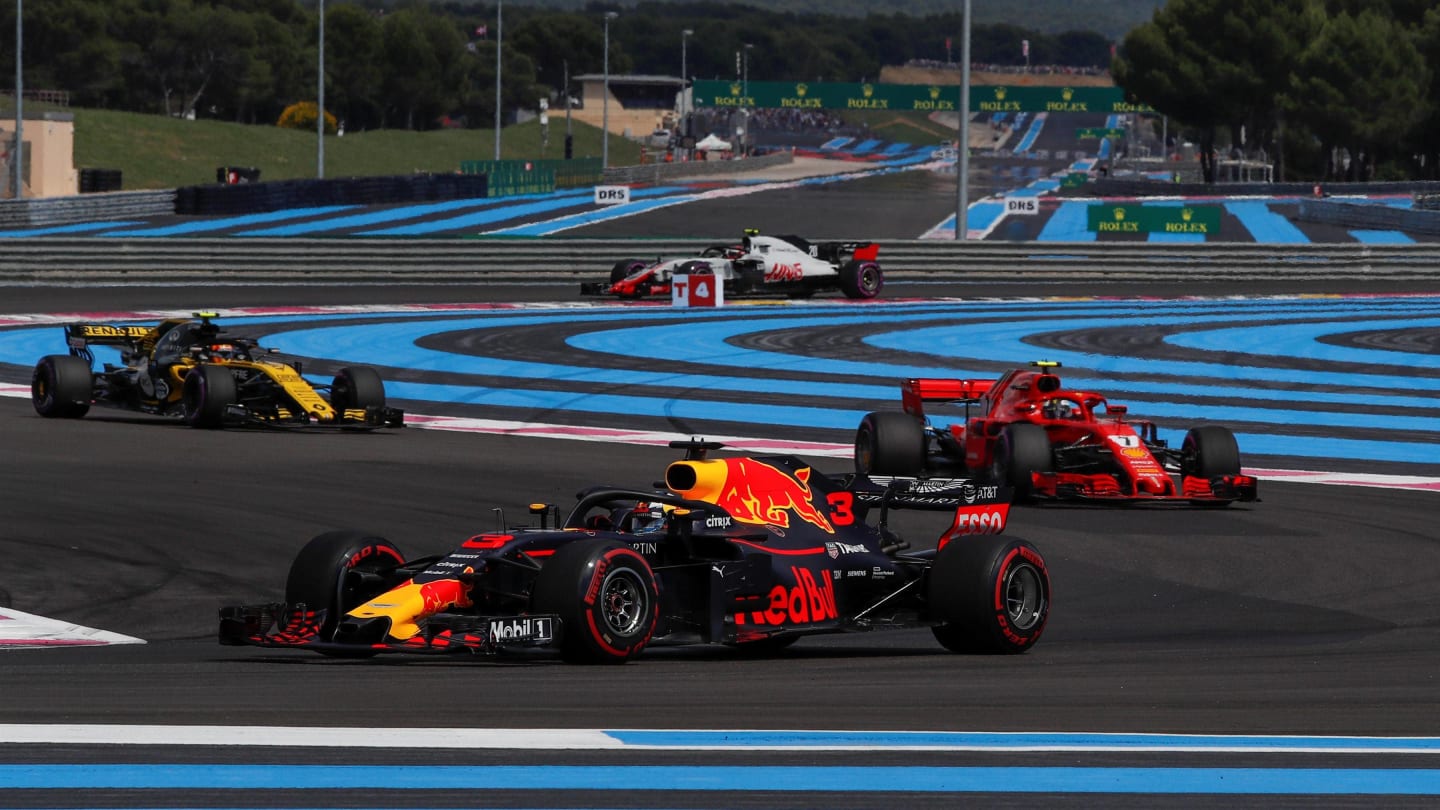 Daniel Ricciardo (AUS) Red Bull Racing RB14 at Formula One World Championship, Rd8, French Grand