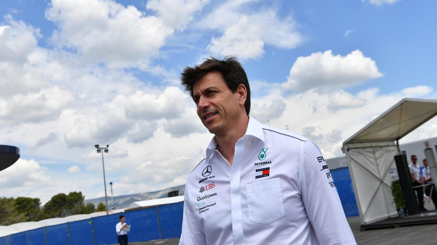 Toto Wolff (AUT) Mercedes AMG F1 Director of Motorsport at Formula One World Championship, Rd8,