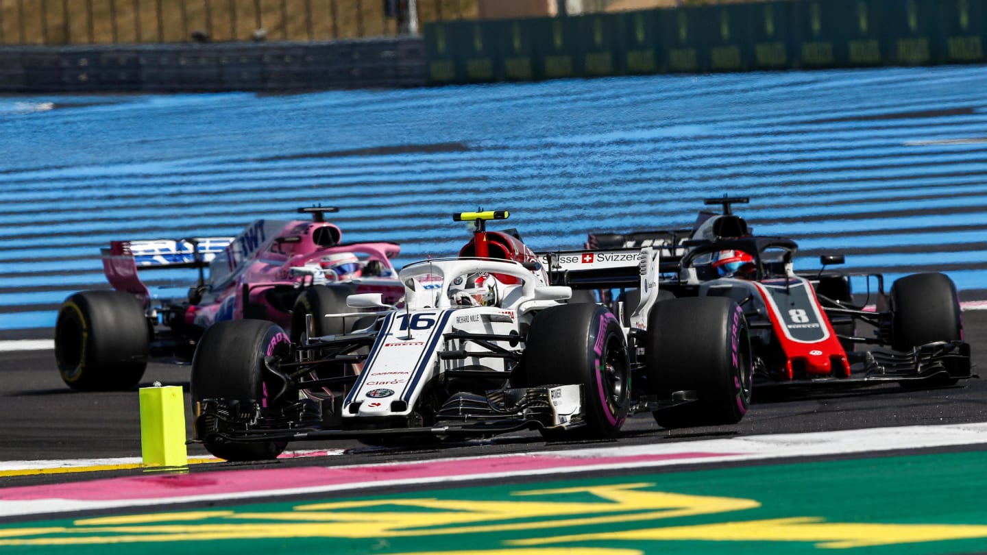 Charles Leclerc (MON) Alfa Romeo Sauber C37 at Formula One World Championship, Rd8, French Grand