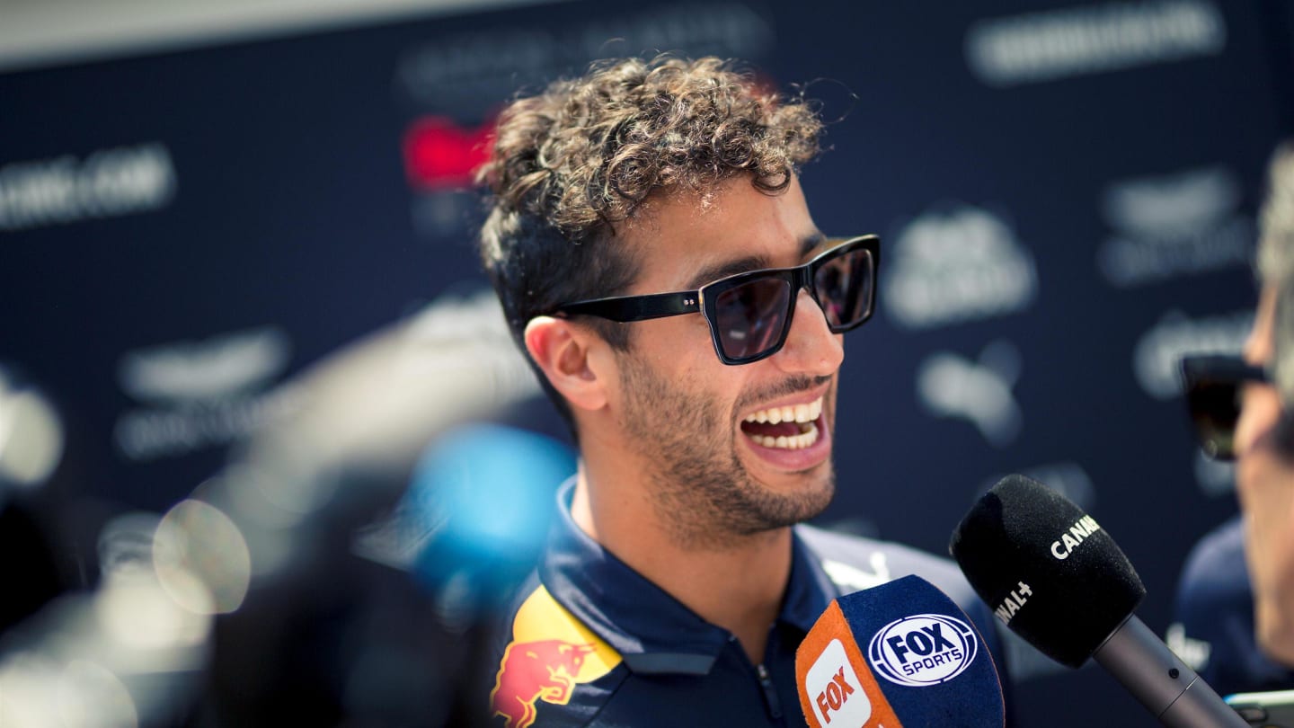 Daniel Ricciardo (AUS) Red Bull Racing at Formula One World Championship, Rd8, French Grand Prix, Preparations, Paul Ricard, France, Thursday 21 June 2018. © Manuel Goria/Sutton Images