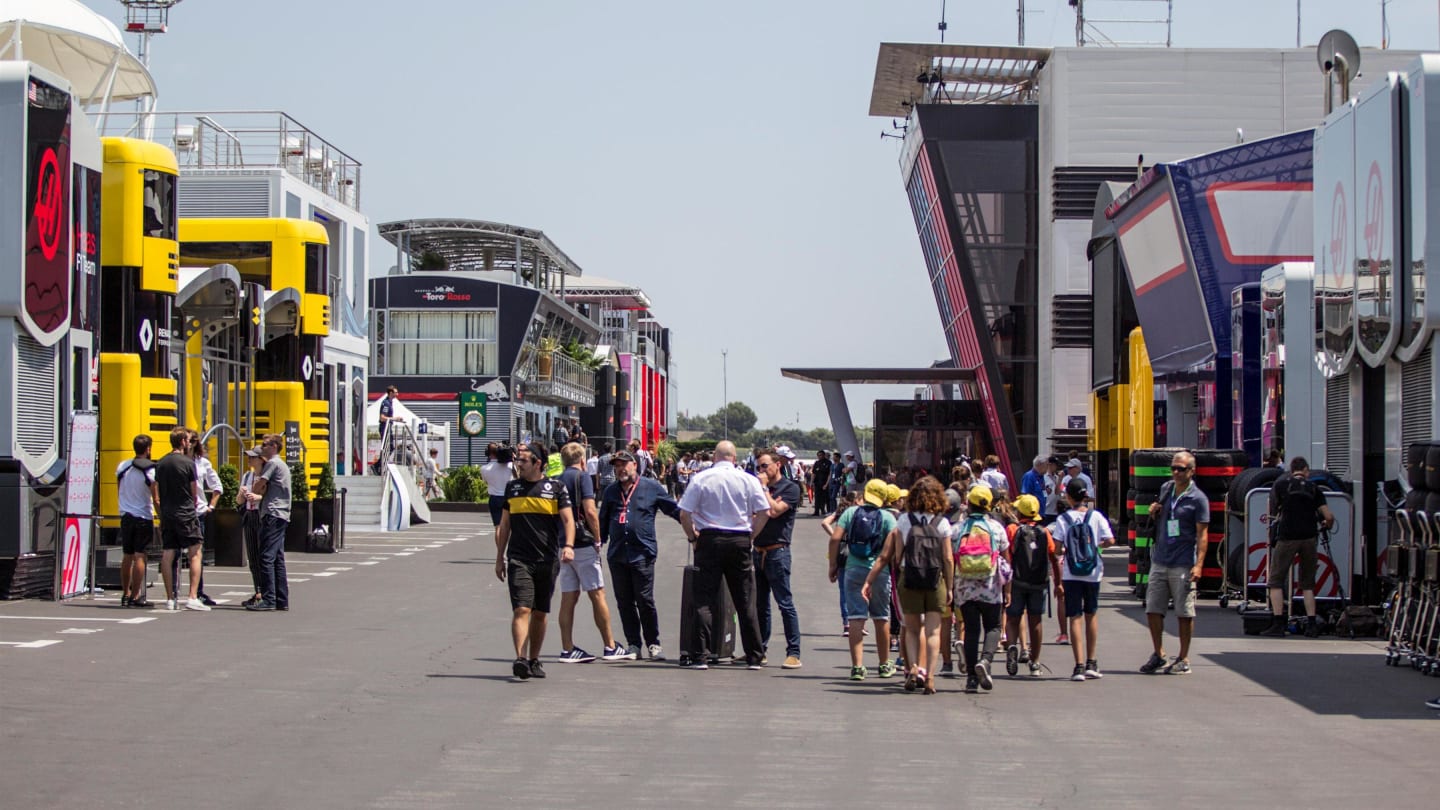 Paddock at Formula One World Championship, Rd8, French Grand Prix, Preparations, Paul Ricard, France, Thursday 21 June 2018. © Manuel Goria/Sutton Images