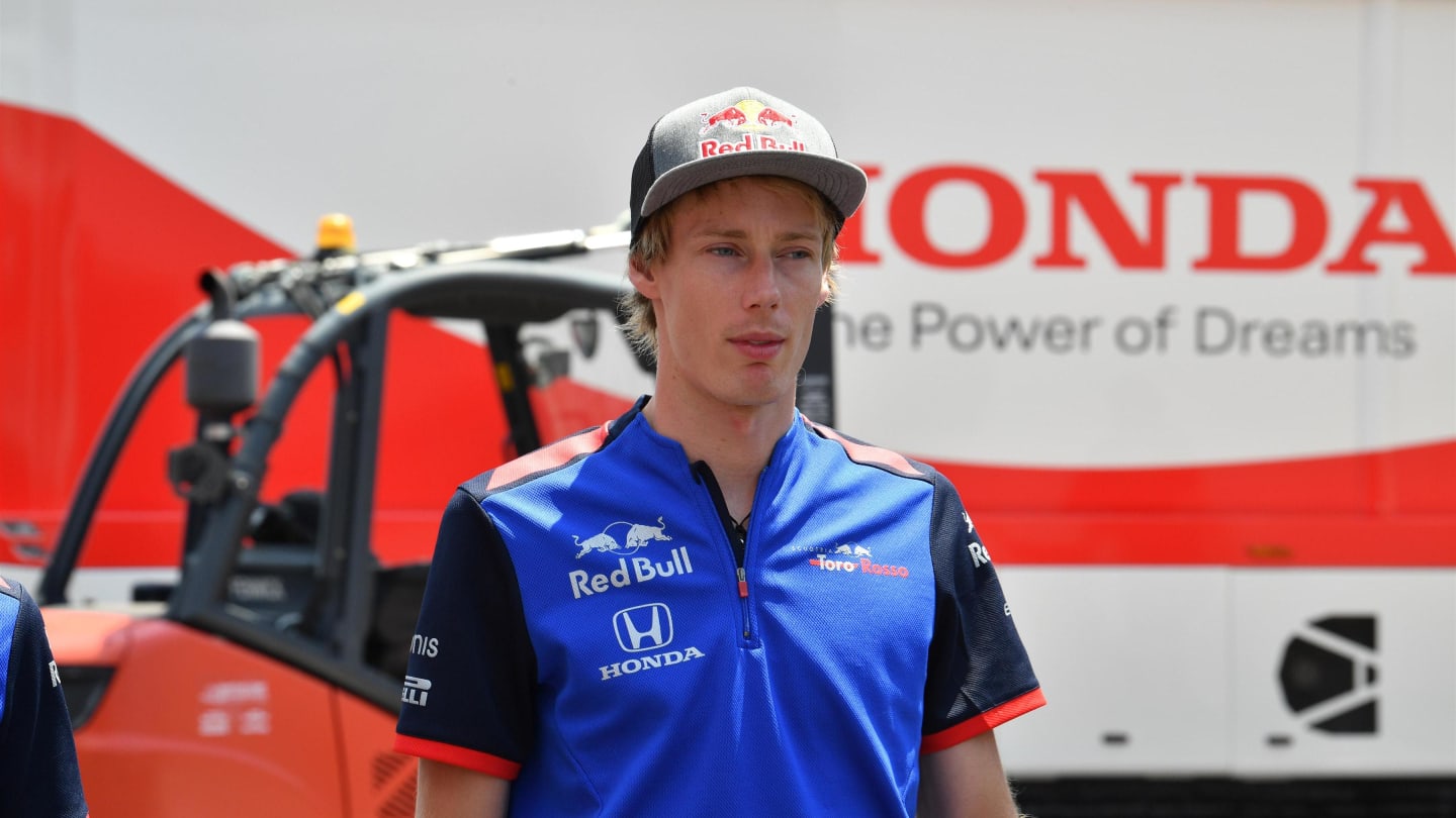 Brendon Hartley (NZL) Scuderia Toro Rosso at Formula One World Championship, Rd8, French Grand Prix, Preparations, Paul Ricard, France, Thursday 21 June 2018. © Mark Sutton/Sutton Images