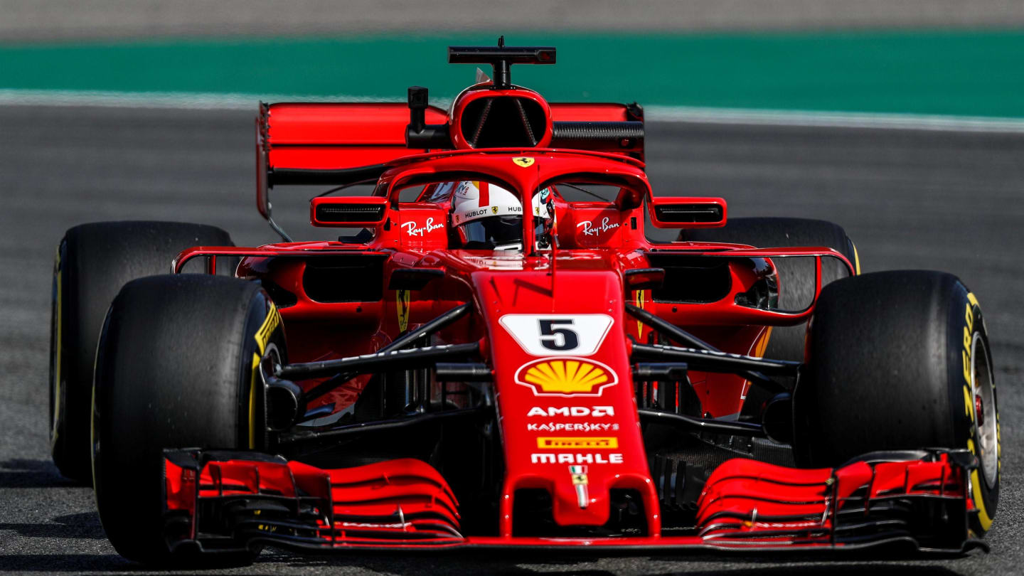Sebastian Vettel (GER) Ferrari SF-71H at Formula One World Championship, Rd11, German Grand Prix, Practice, Hockenheim, Germany, Friday 20 July 2018. © Manuel Goria/Sutton Images