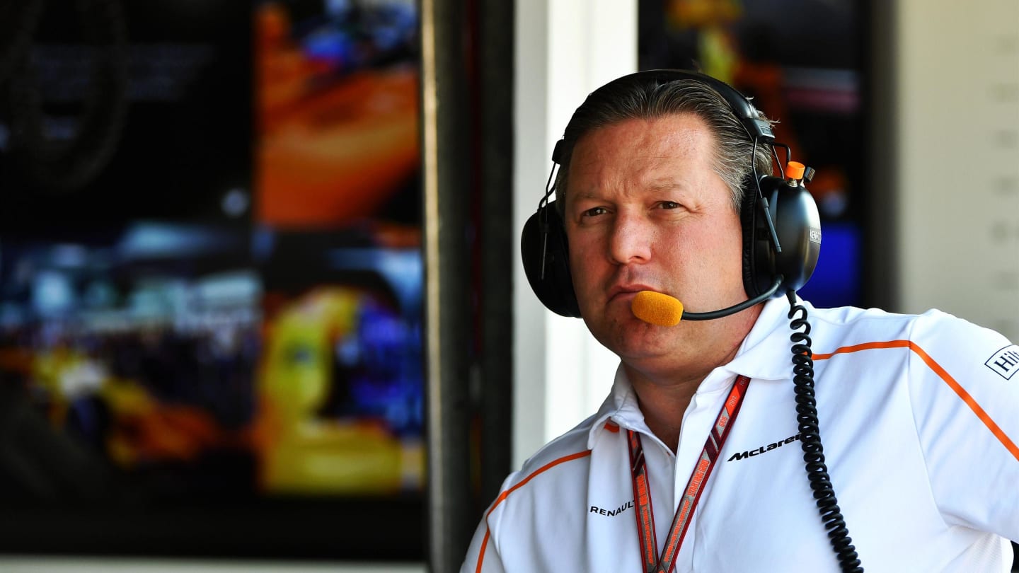 Zak Brown (USA) McLaren Racing CEO at Formula One World Championship, Rd11, German Grand Prix,