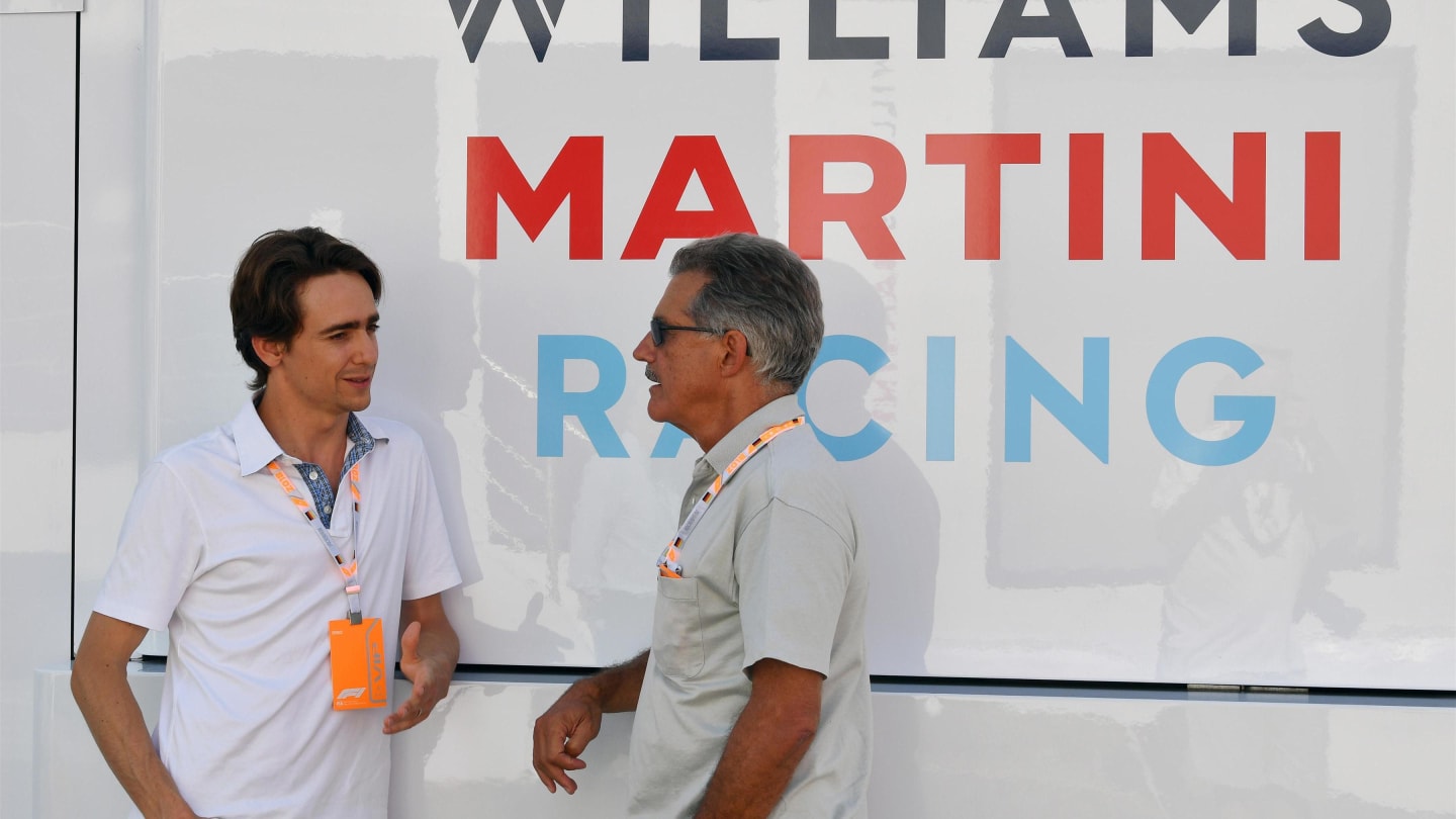Esteban Gutierrez (MEX) and Mario Thiessen (GER) at Formula One World Championship, Rd11, German