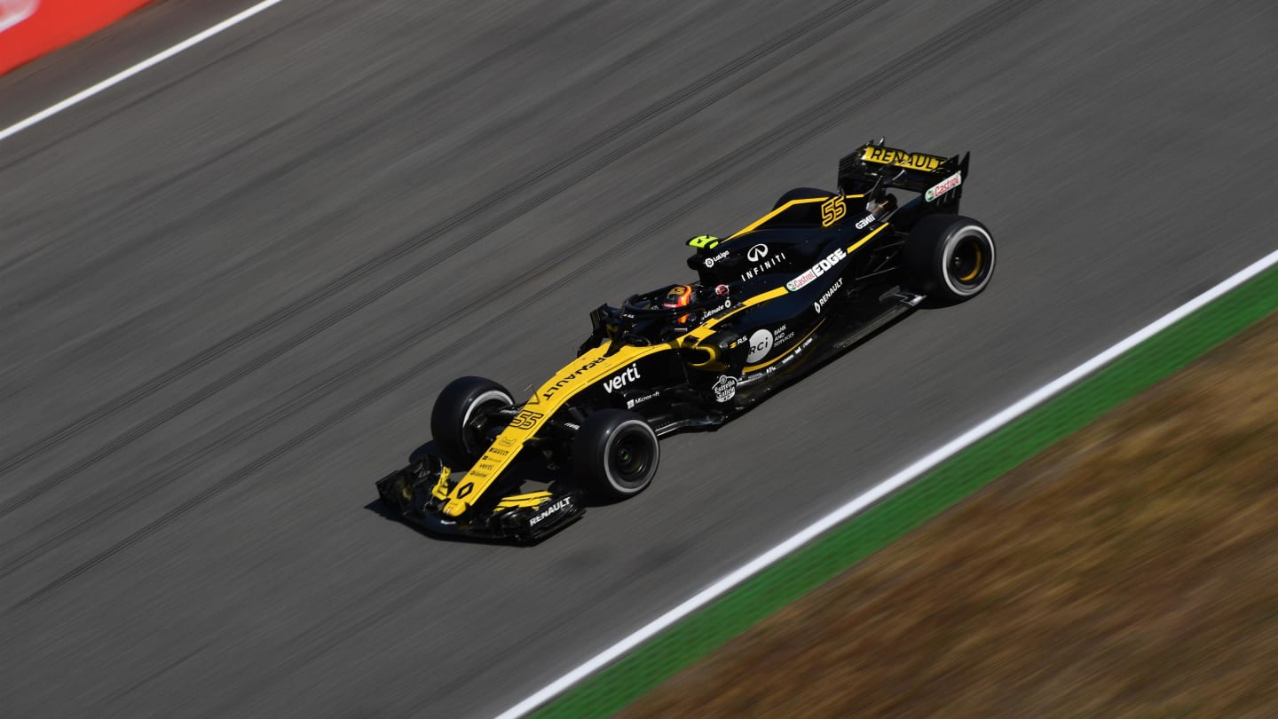 Carlos Sainz (ESP) Renault Sport F1 Team RS18 at Formula One World Championship, Rd11, German Grand Prix, Practice, Hockenheim, Germany, Friday 20 July 2018. © Jerry Andre/Sutton Images