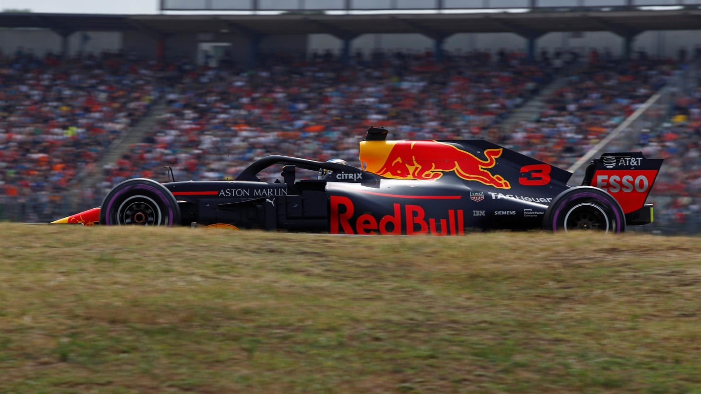 Daniel Ricciardo (AUS) Red Bull Racing RB14 at Formula One World Championship, Rd11, German Grand