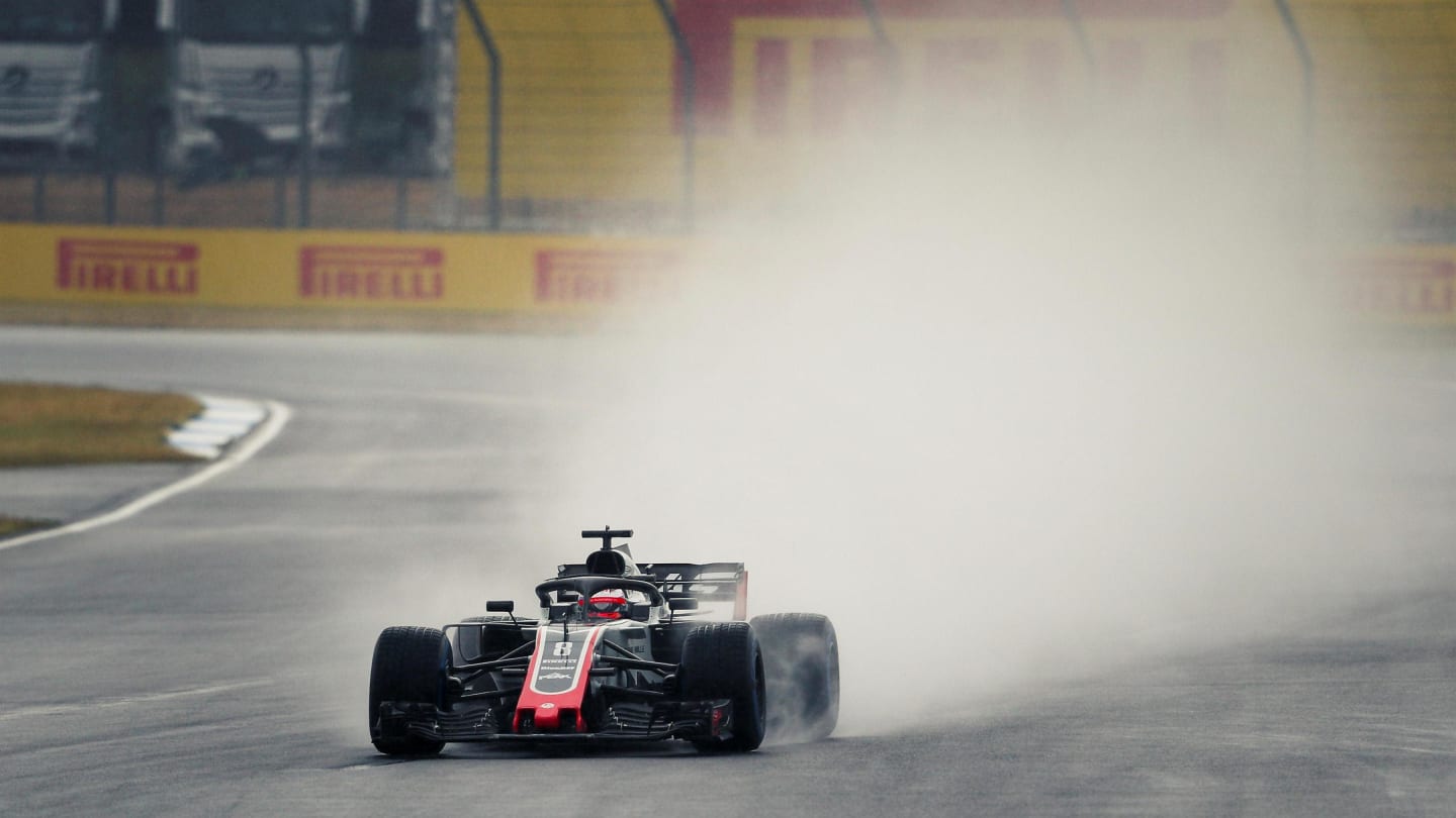 Romain Grosjean (FRA) Haas VF-18 at Formula One World Championship, Rd11, German Grand Prix, Qualifying, Hockenheim, Germany, Saturday 21 July 2018. © Manuel Goria/Sutton Images