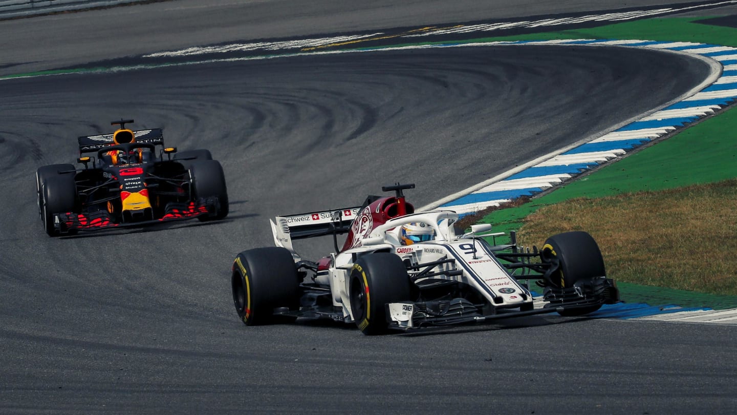 Marcus Ericsson (SWE) Alfa Romeo Sauber C37 at Formula One World Championship, Rd11, German Grand