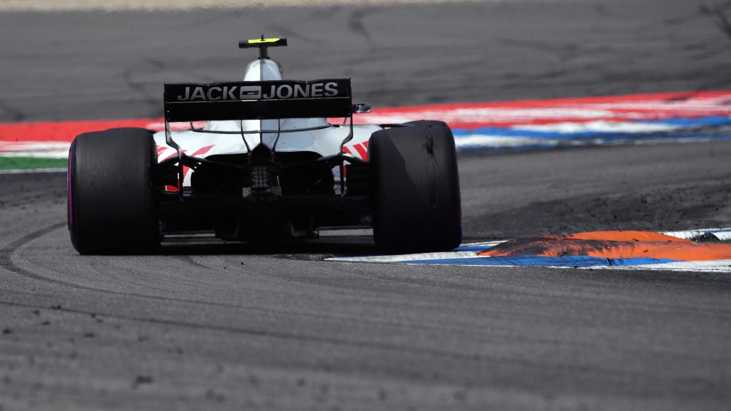 Kevin Magnussen (DEN) Haas VF-18 at Formula One World Championship, Rd11, German Grand Prix, Race,