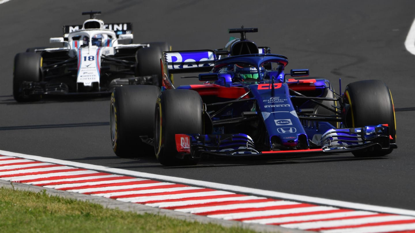 Brendon Hartley (NZL) Scuderia Toro Rosso STR13 at Formula One World Championship, Rd12, Hungarian Grand Prix, Practice, Hungaroring, Hungary, Friday 27 July 2018. © Mark Sutton/Sutton Images