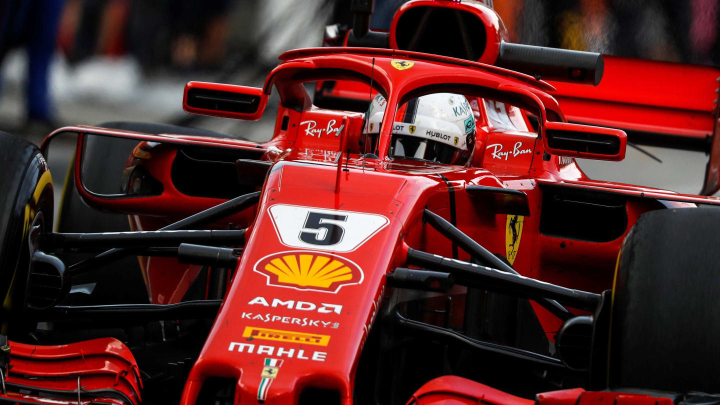 Sebastian Vettel (GER) Ferrari SF-71H at Formula One World Championship, Rd12, Hungarian Grand