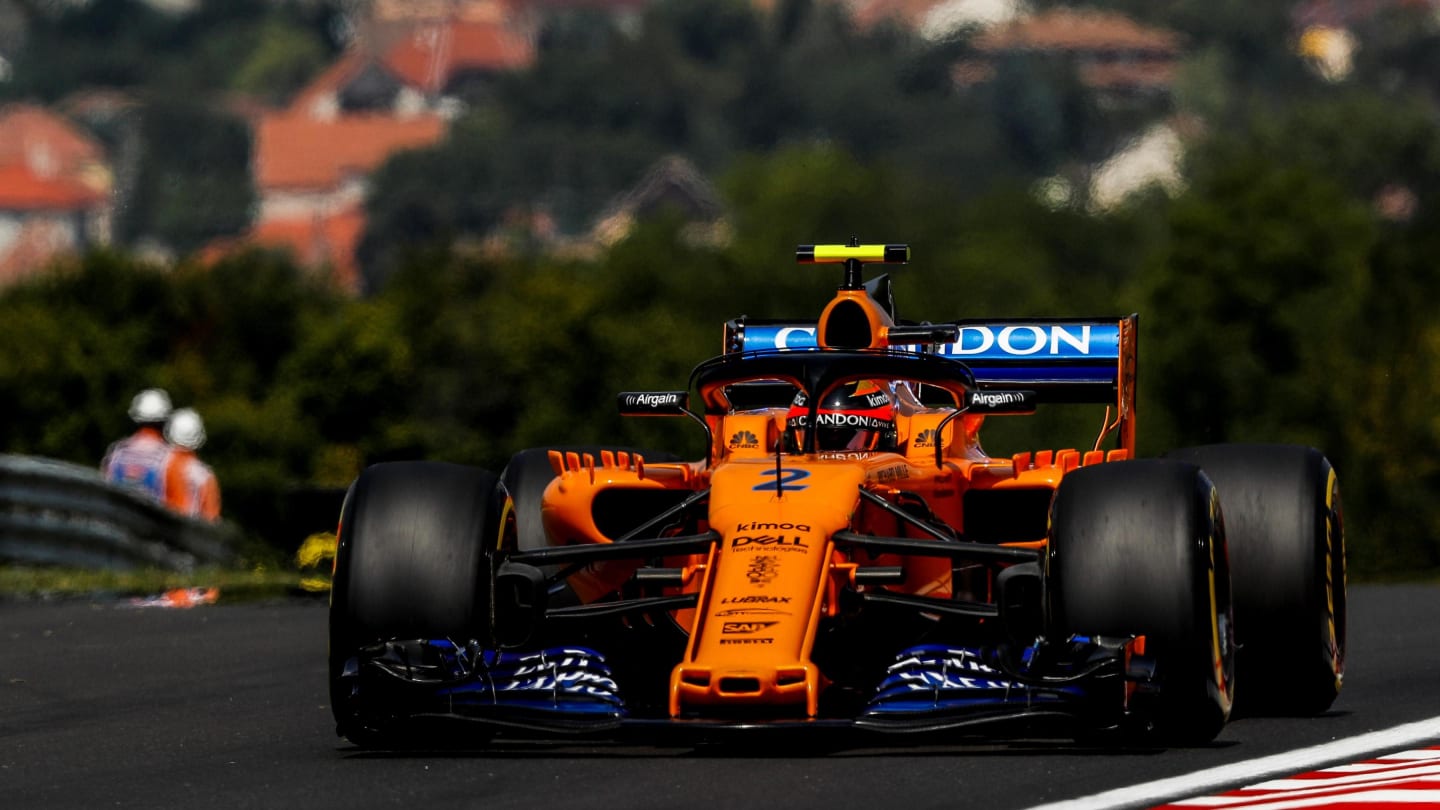 Stoffel Vandoorne (BEL) McLaren MCL33 at Formula One World Championship, Rd12, Hungarian Grand