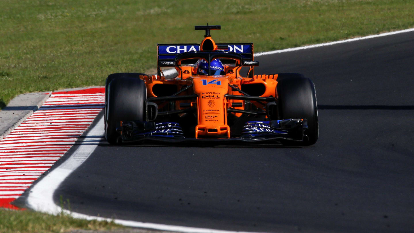 Fernando Alonso (ESP) McLaren MCL33 at Formula One World Championship, Rd12, Hungarian Grand Prix,