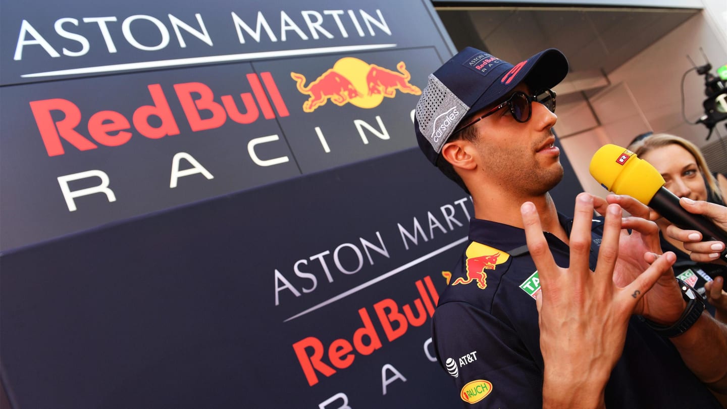 Daniel Ricciardo (AUS) Red Bull Racing at Formula One World Championship, Rd12, Hungarian Grand
