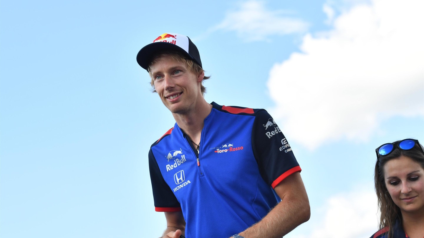 Brendon Hartley (NZL) Scuderia Toro Rosso at Formula One World Championship, Rd12, Hungarian Grand