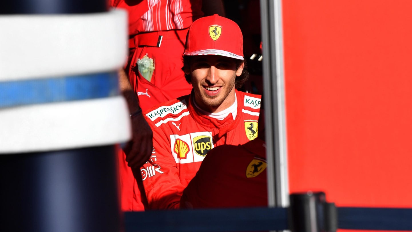 Antonio Giovinazzi (ITA) Ferrari at Formula One Testing, Day One, Hungaroring, Hungary, Tuesday 31