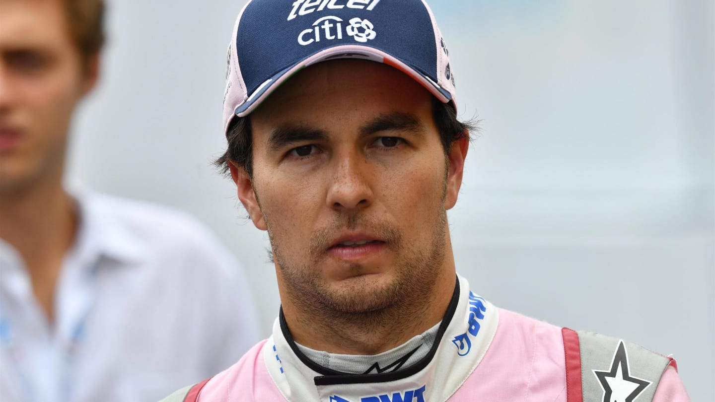 Sergio Perez, Racing Point Force India F1 Team at Formula One World Championship, Rd14, Italian Grand Prix, Practice, Monza, Italy, Friday 31 August 2018. © Jerry Andre/Sutton Images
