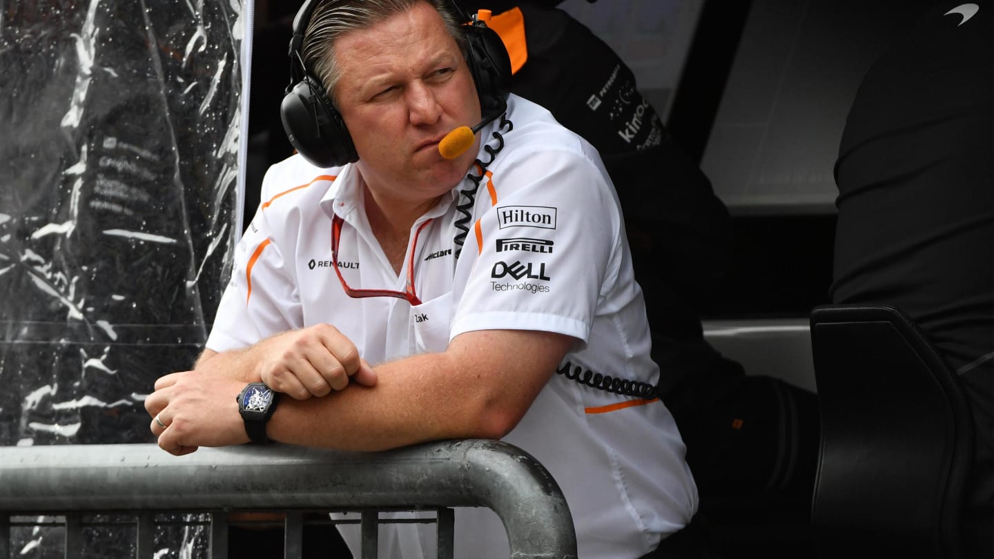 Zak Brown, McLaren Racing CEO at Formula One World Championship, Rd14, Italian Grand Prix,