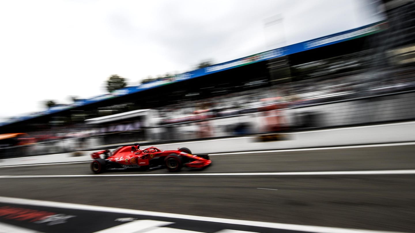Sebastian Vettel, Ferrari SF71H at Formula One World Championship, Rd14, Italian Grand Prix,