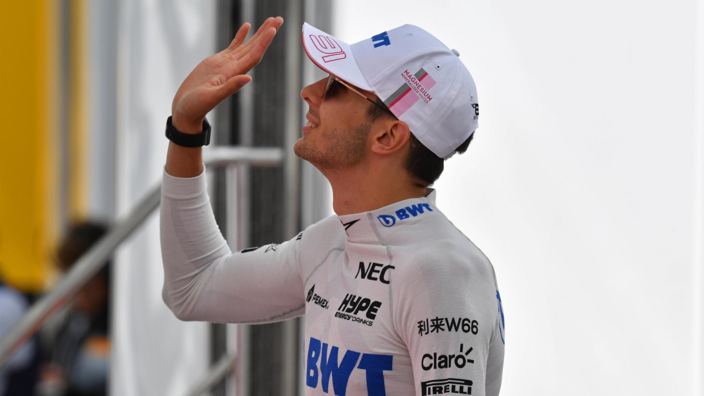 Esteban Ocon, Racing Point Force India F1 Team at Formula One World Championship, Rd14, Italian Grand Prix, Qualifying, Monza, Italy, Saturday 1 September 2018. © Jerry Andre/Sutton Images