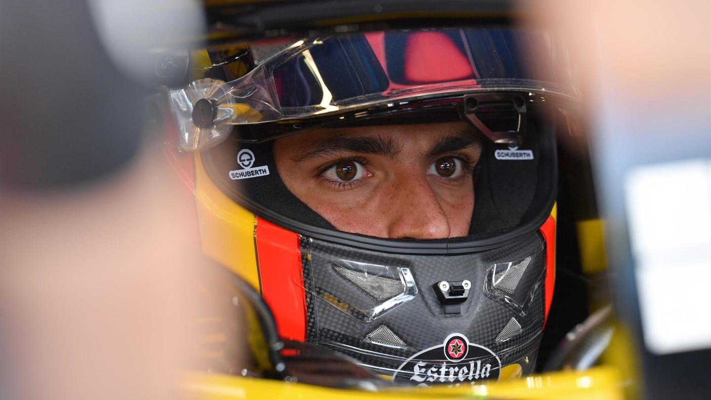 Carlos Sainz, Renault Sport F1 Team at Formula One World Championship, Rd14, Italian Grand Prix, Qualifying, Monza, Italy, Saturday 1 September 2018. © Jerry Andre/Sutton Images