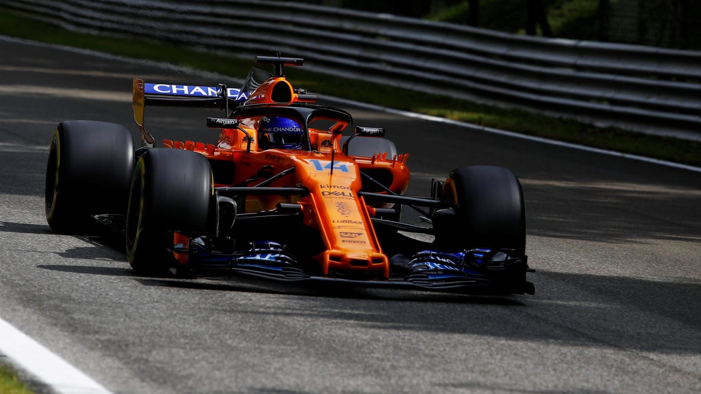 Fernando Alonso, McLaren MCL33 at Formula One World Championship, Rd14, Italian Grand Prix, Qualifying, Monza, Italy, Saturday 1 September 2018. © Manuel Goria/Sutton Images