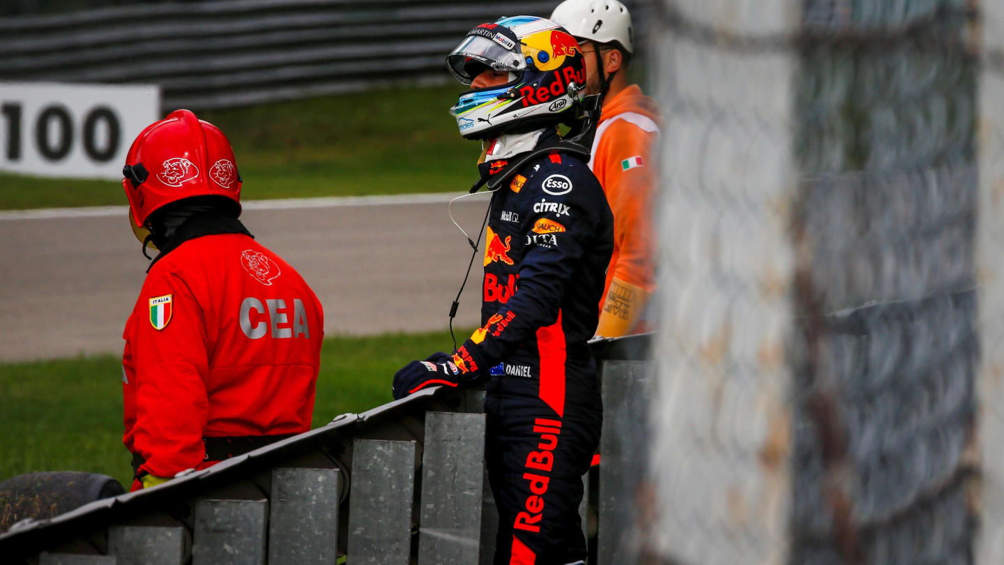 Daniel Ricciardo, Red Bull Racing retires from the race at Formula One World Championship, Rd14,