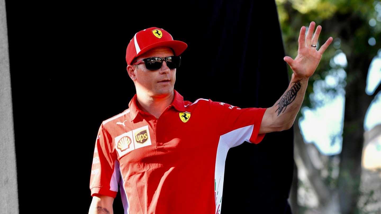 Kimi Raikkonen, Ferrari at Formula One World Championship, Rd14, Italian Grand Prix, F1 Milan