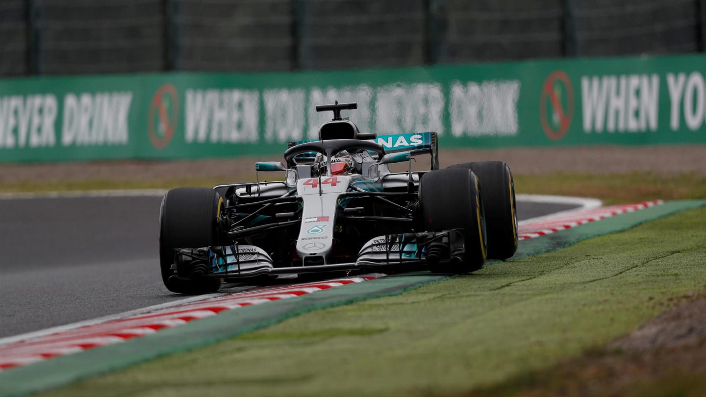 Lewis Hamilton, Mercedes AMG F1 W09 EQ Power+ at Formula One World Championship, Rd17, Japanese