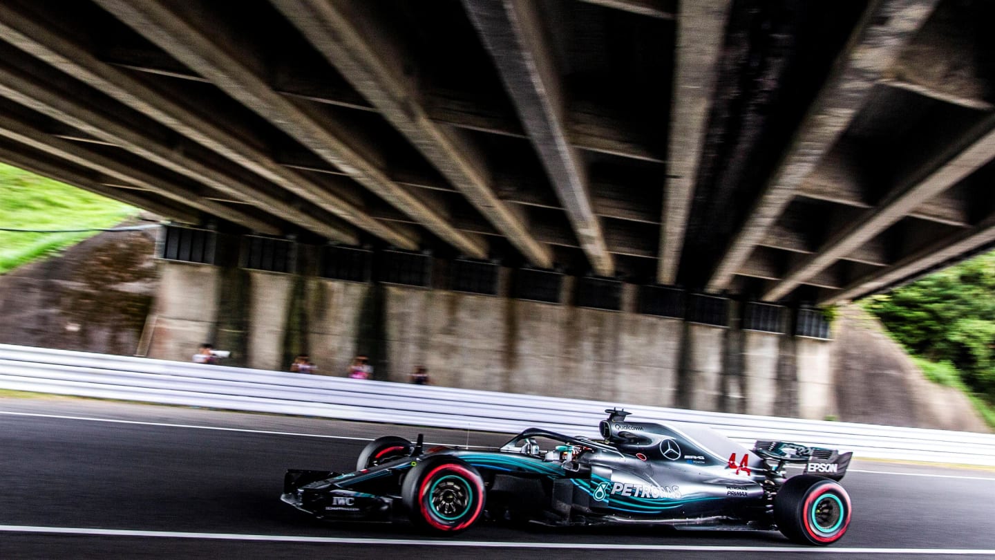 Lewis Hamilton, Mercedes AMG F1 W09 EQ Power+ at Formula One World Championship, Rd17, Japanese