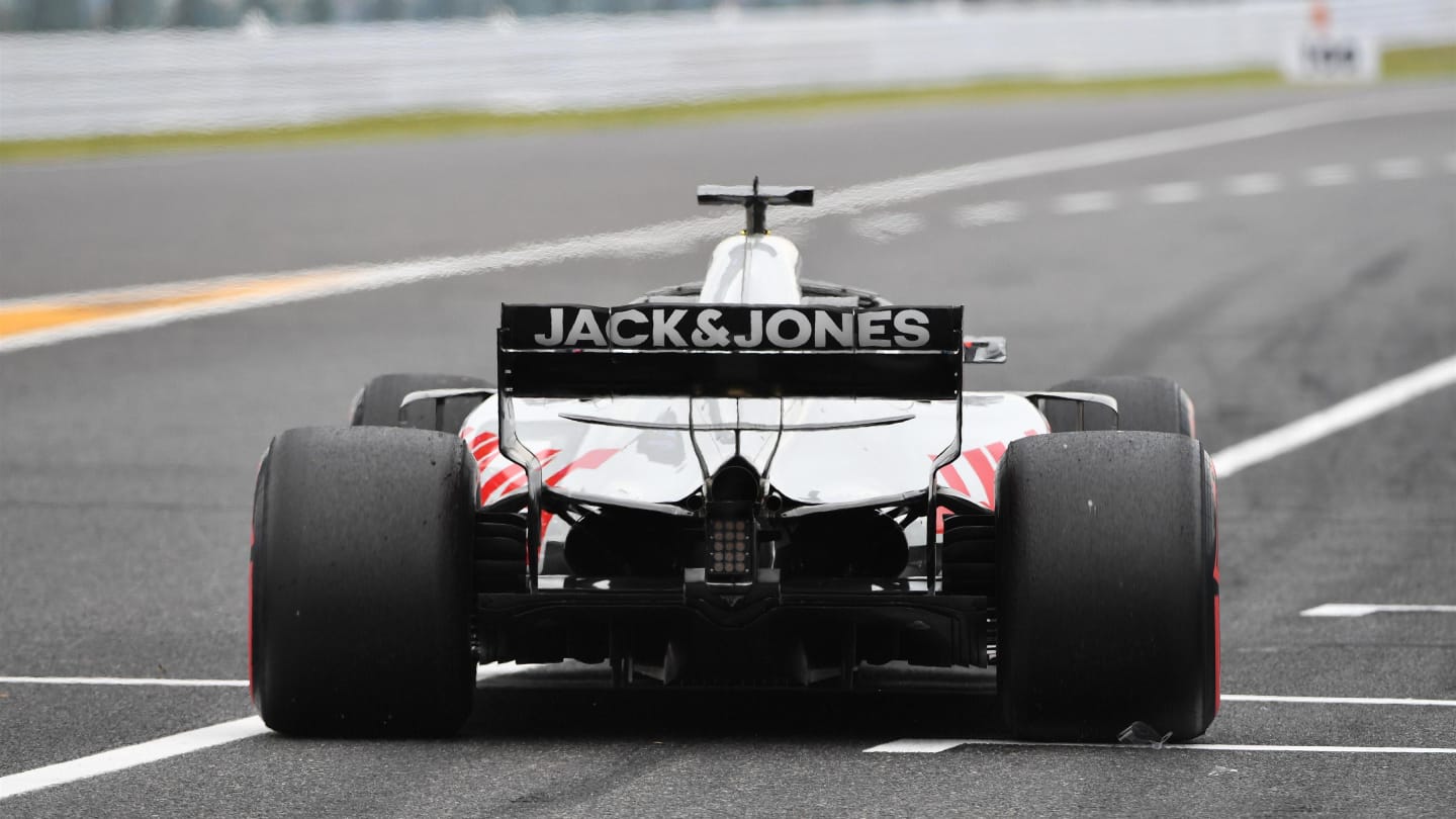 Romain Grosjean, Haas F1 Team VF-18 at Formula One World Championship, Rd17, Japanese Grand Prix, Practice, Suzuka, Japan, Friday 5 October 2018.