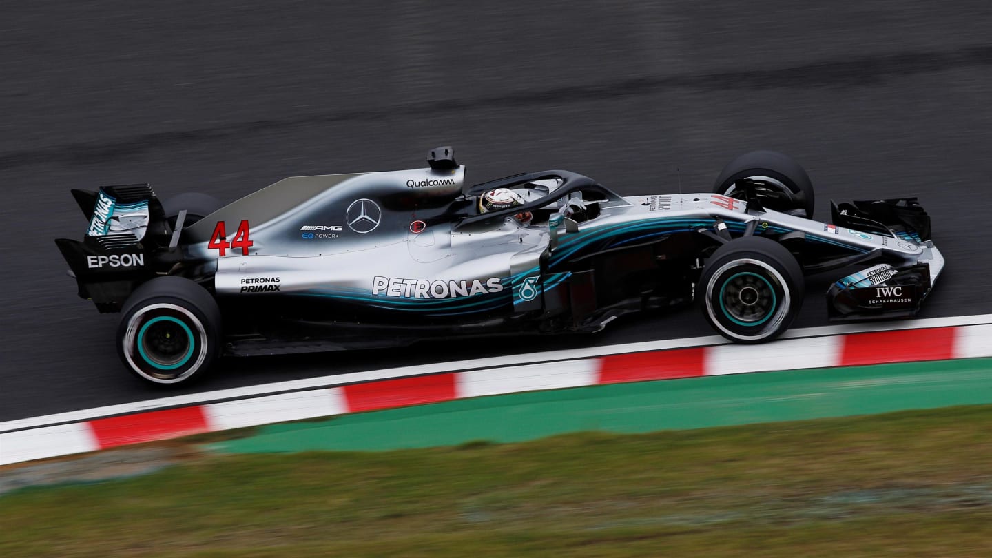 Lewis Hamilton, Mercedes-AMG F1 W09 EQ Power+ at Formula One World Championship, Rd17, Japanese