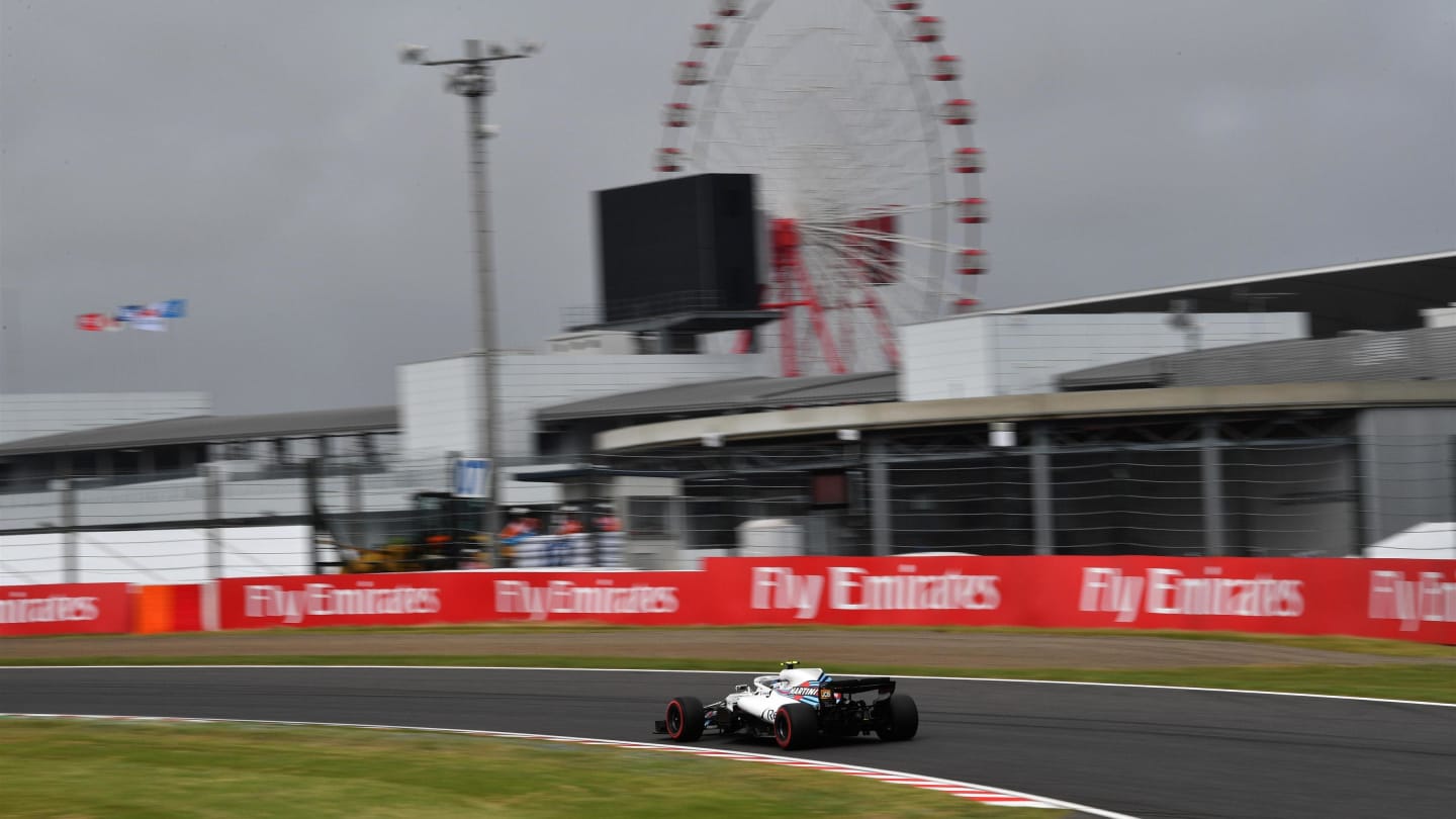 Sergey Sirotkin, Williams FW41 at Formula One World Championship, Rd17, Japanese Grand Prix, Qualifying, Suzuka, Japan, Saturday 6 October 2018.