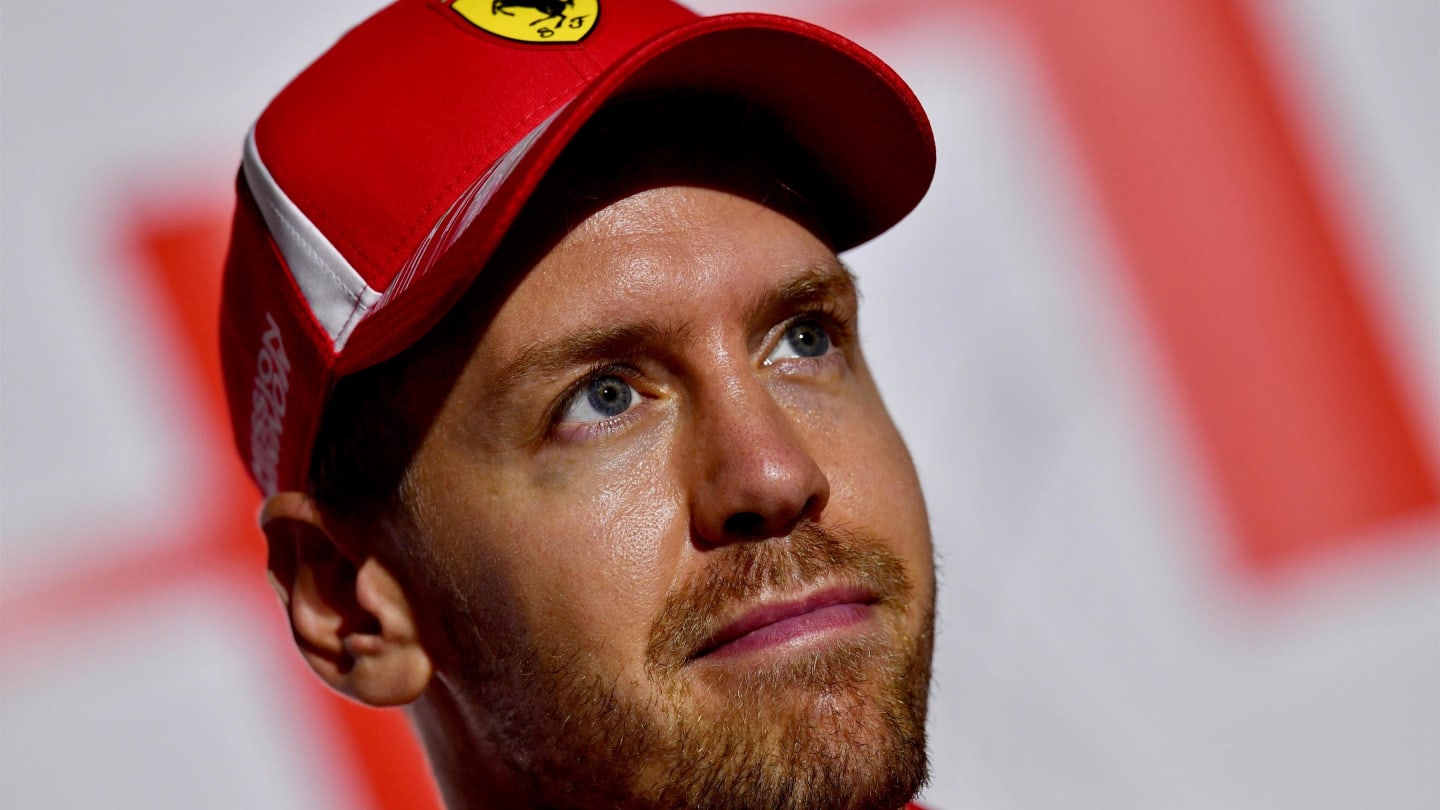 Sebastian Vettel, Ferrari at Formula One World Championship, Rd17, Japanese Grand Prix, Qualifying,