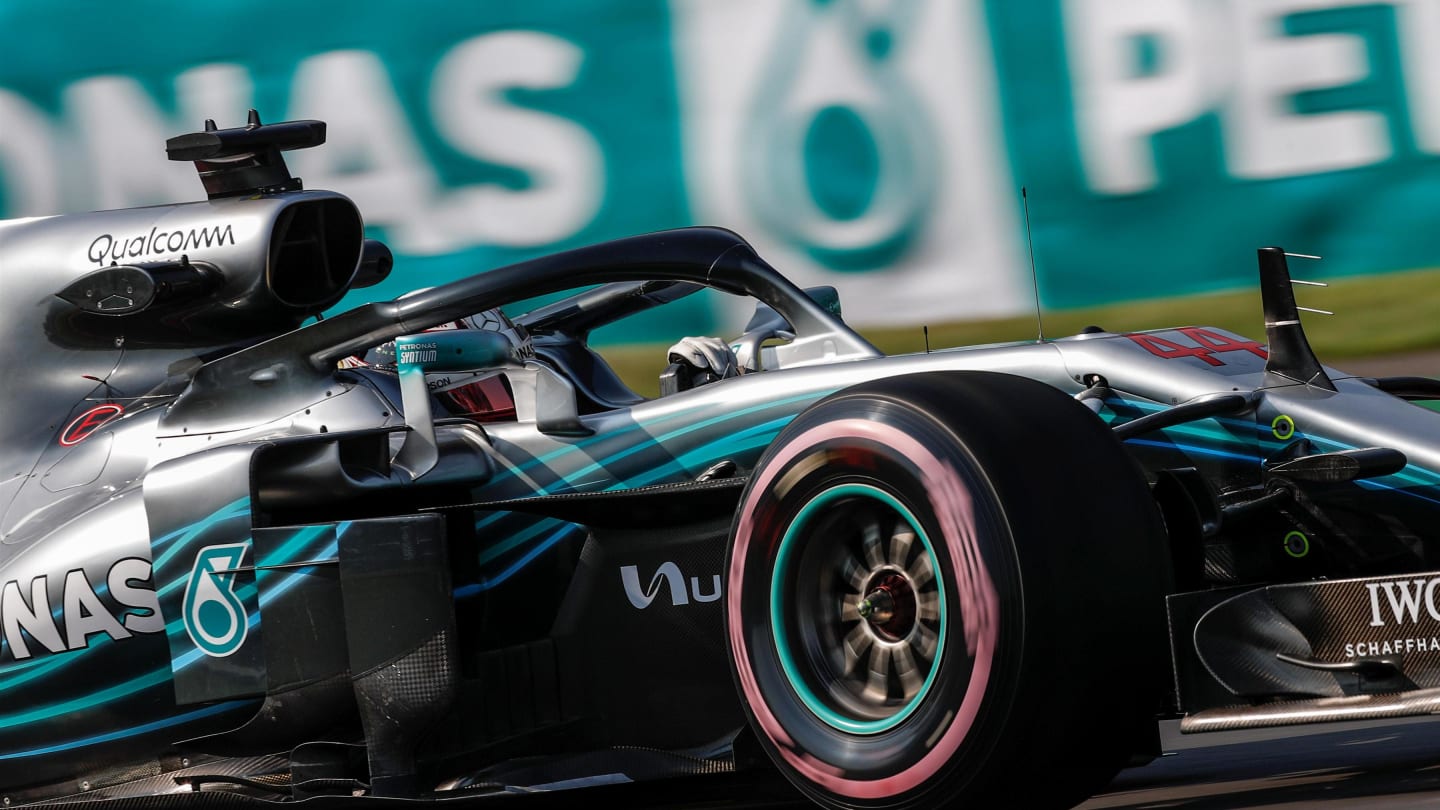 Lewis Hamilton, Mercedes AMG F1 W09 EQ Power+ at Formula One World Championship, Rd19, Mexican Grand Prix, Practice, Circuit Hermanos Rodriguez, Mexico City, Mexico, Friday 26 October 2018.