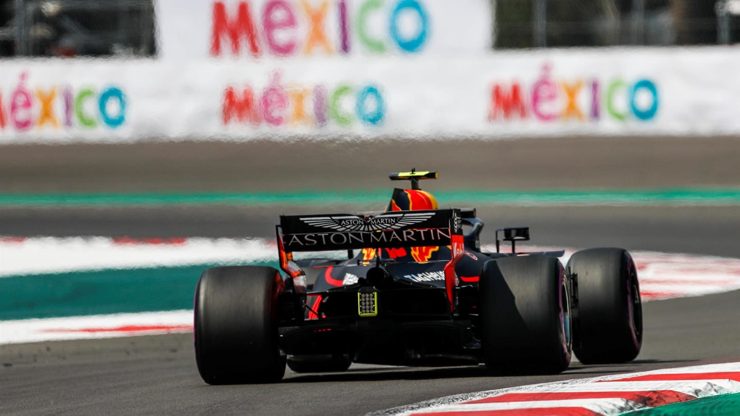 Max Verstappen, Red Bull Racing RB14 at Formula One World Championship, Rd19, Mexican Grand Prix,