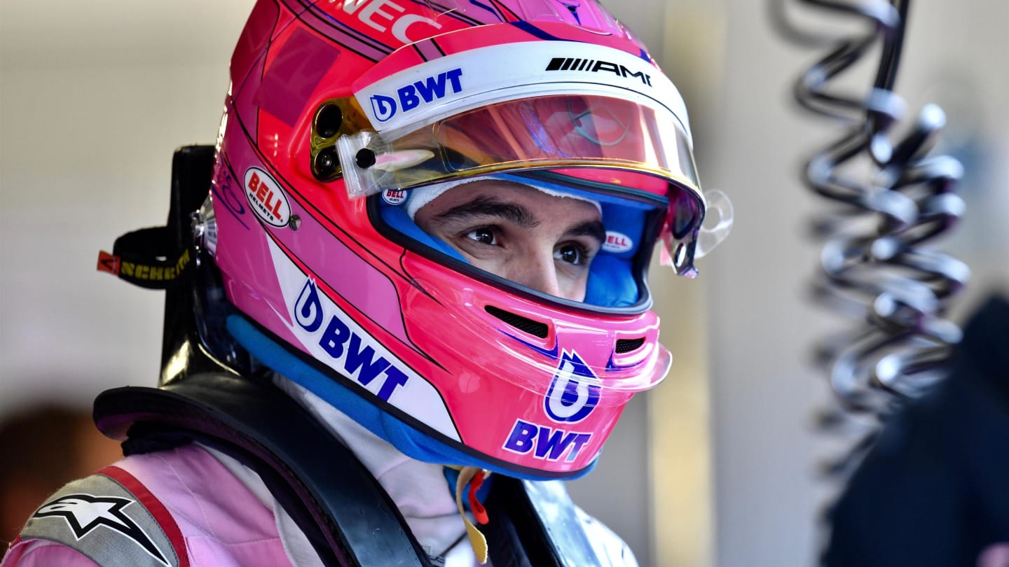 Esteban Ocon, Racing Point Force India VJM11 at Formula One World Championship, Rd19, Mexican Grand