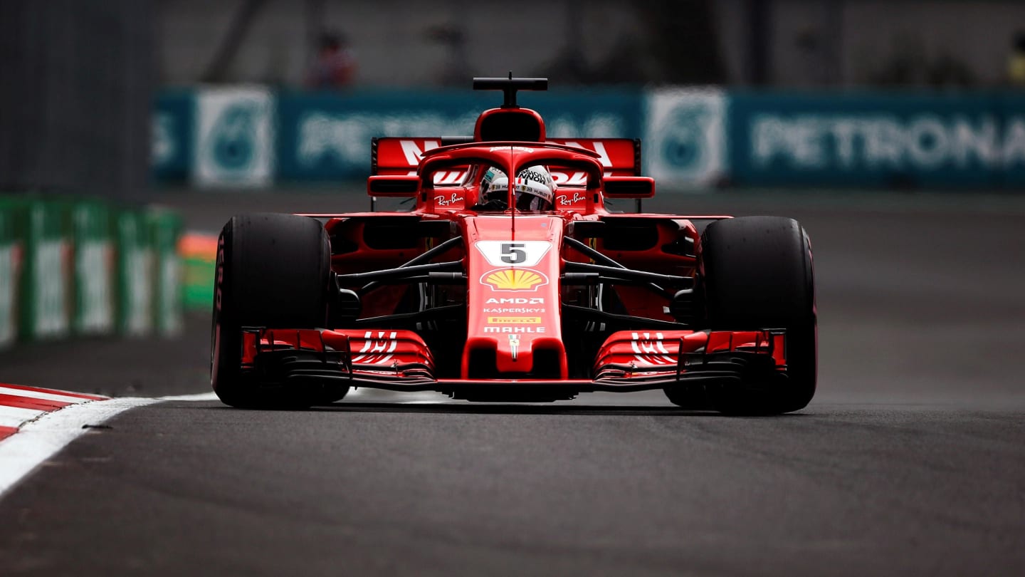 Sebastian Vettel, Ferrari SF71H at Formula One World Championship, Rd19, Mexican Grand Prix,