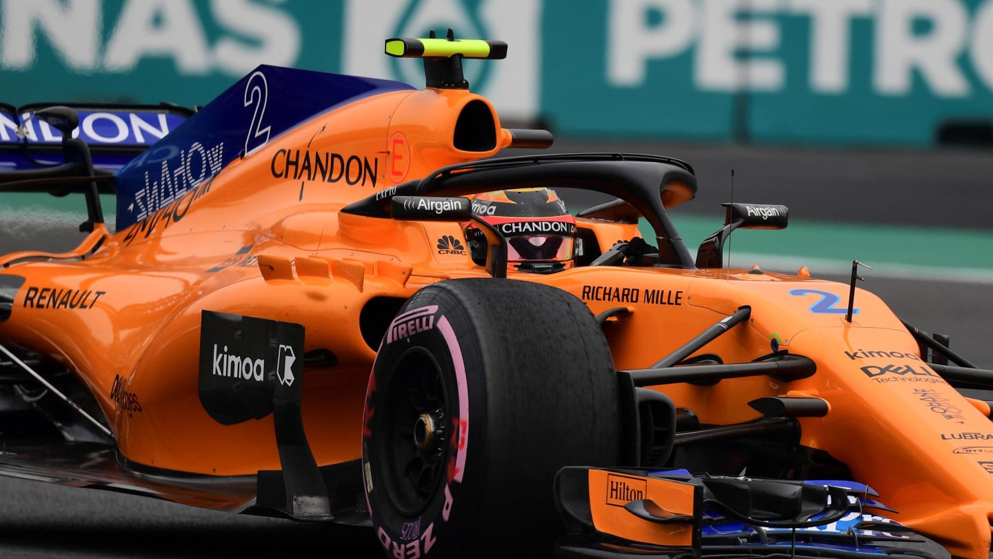 Stoffel Vandoorne, McLaren MCL33 1at Formula One World Championship, Rd19, Mexican Grand Prix, Qualifying, Circuit Hermanos Rodriguez, Mexico City, Mexico, Saturday 27 October 2018.