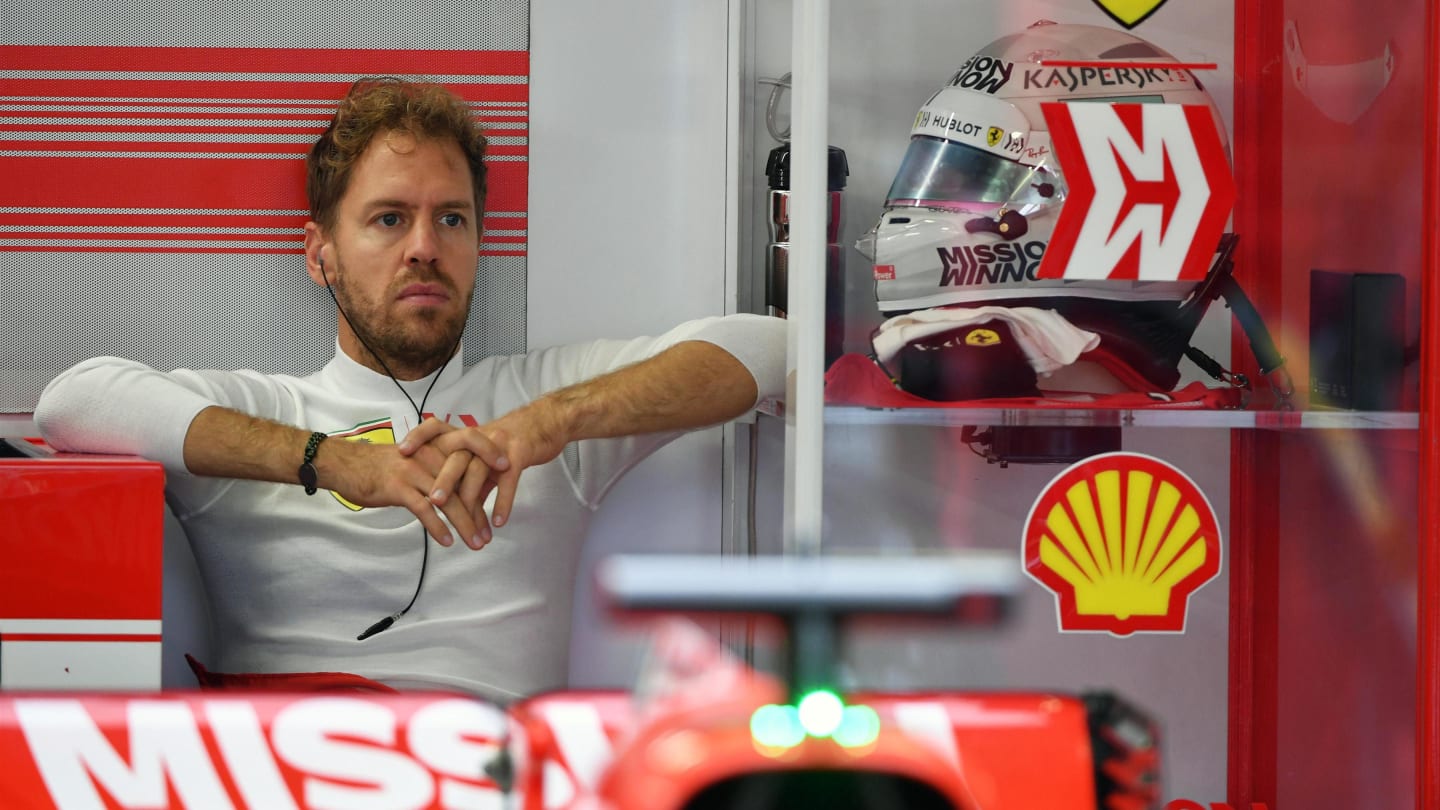 Sebastian Vettel, Ferrari at Formula One World Championship, Rd19, Mexican Grand Prix, Qualifying,