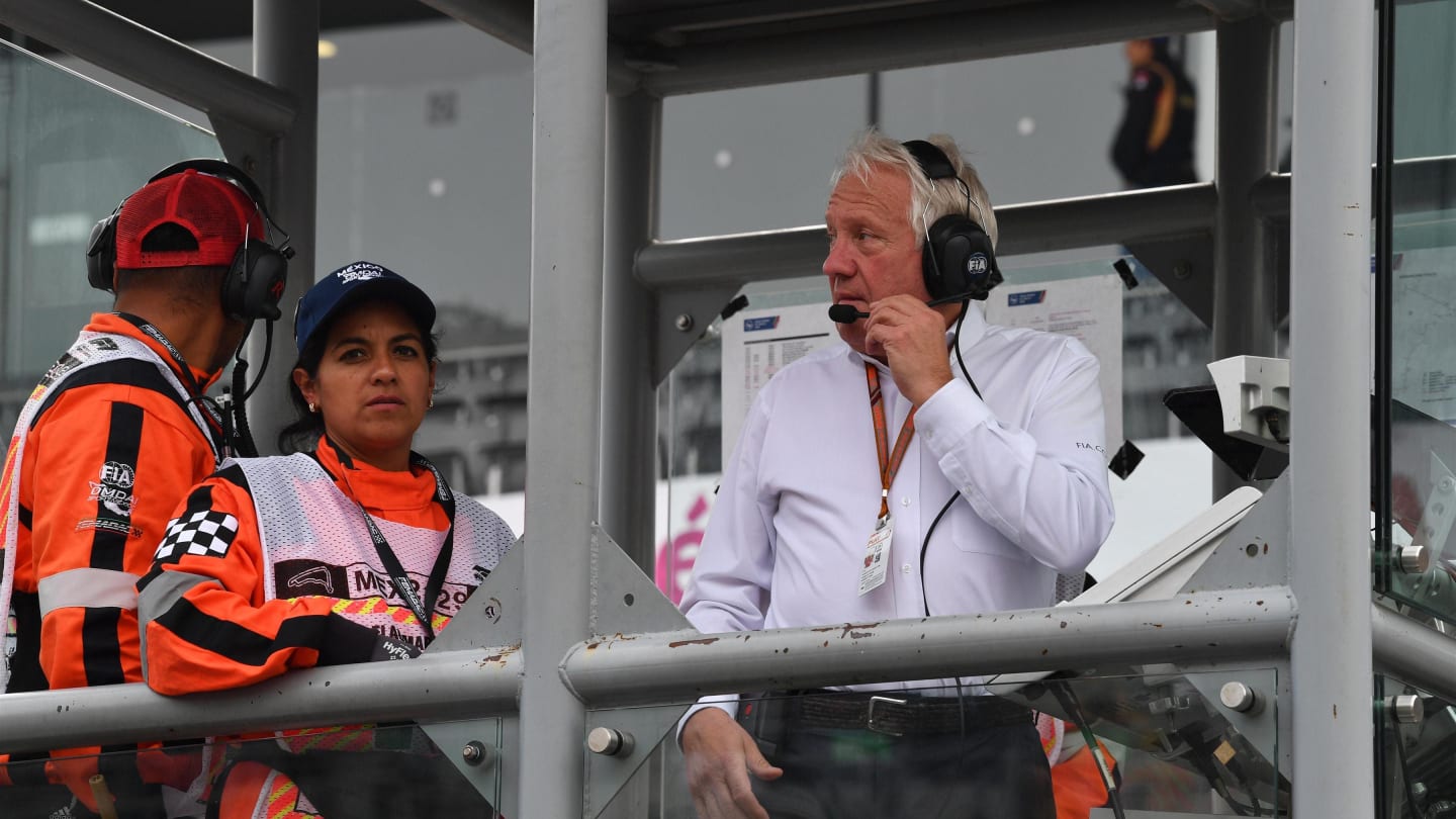 Charlie Whiting, FIA Delegate at Formula One World Championship, Rd19, Mexican Grand Prix,