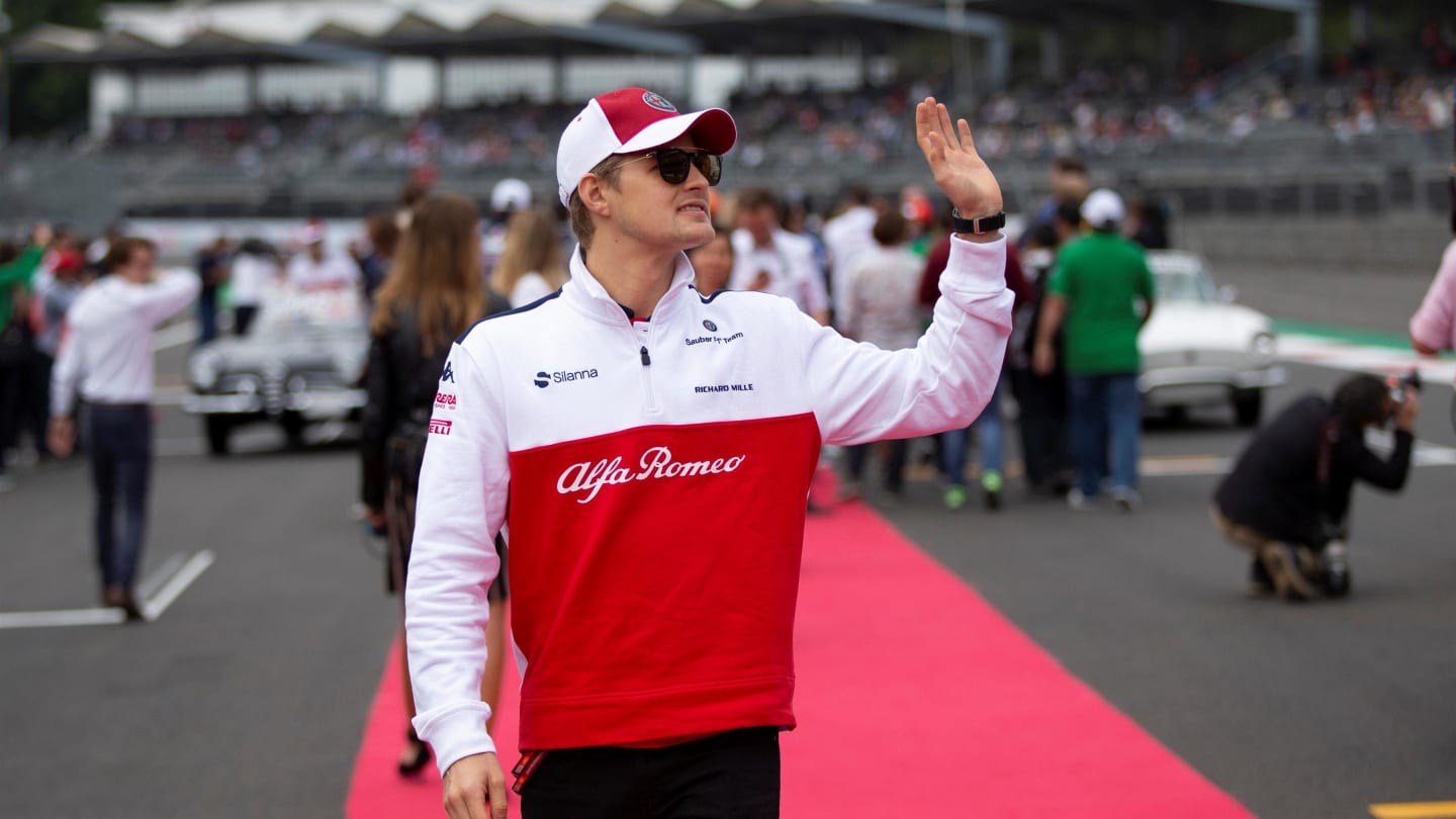 Marcus Ericsson, Alfa Romeo Sauber F1 Team on the drivers parade at Formula One World Championship,