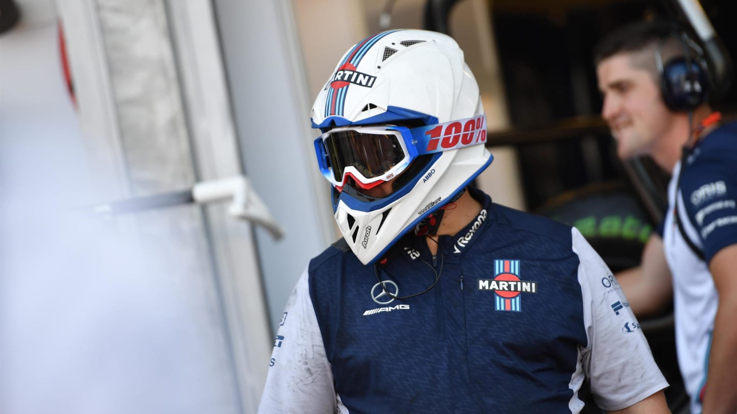 Williams mechanic at Formula One World Championship, Rd6, Monaco Grand Prix Friday, Monte-Carlo, Monaco, 25 May 2018. © Jerry Andre/Sutton Images
