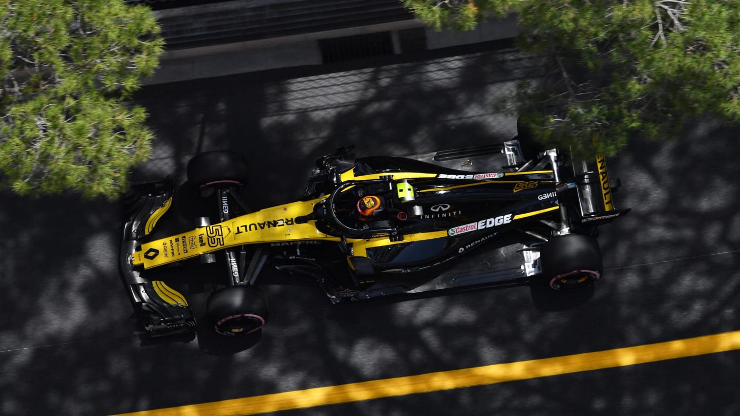 Carlos Sainz (ESP) Renault Sport F1 Team RS18 at Formula One World Championship, Rd6, Monaco Grand Prix, Qualifying, Monte-Carlo, Monaco, Saturday 26 May 2018. © Jerry Andre/Sutton Images