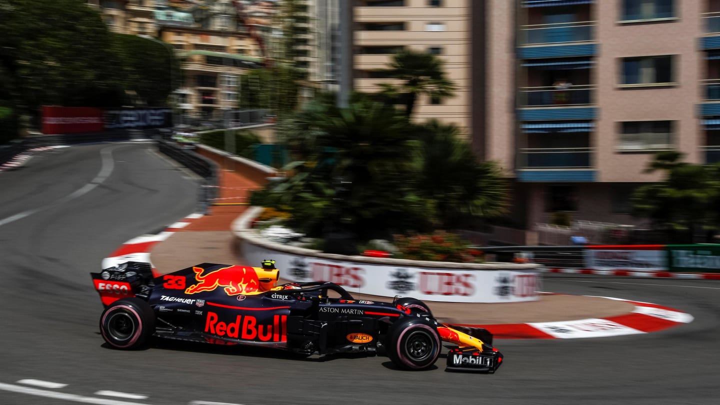 Max Verstappen (NED) Red Bull Racing RB14 at Formula One World Championship, Rd6, Monaco Grand Prix, Qualifying, Monte-Carlo, Monaco, Saturday 26 May 2018. © Manuel Goria/Sutton Images
