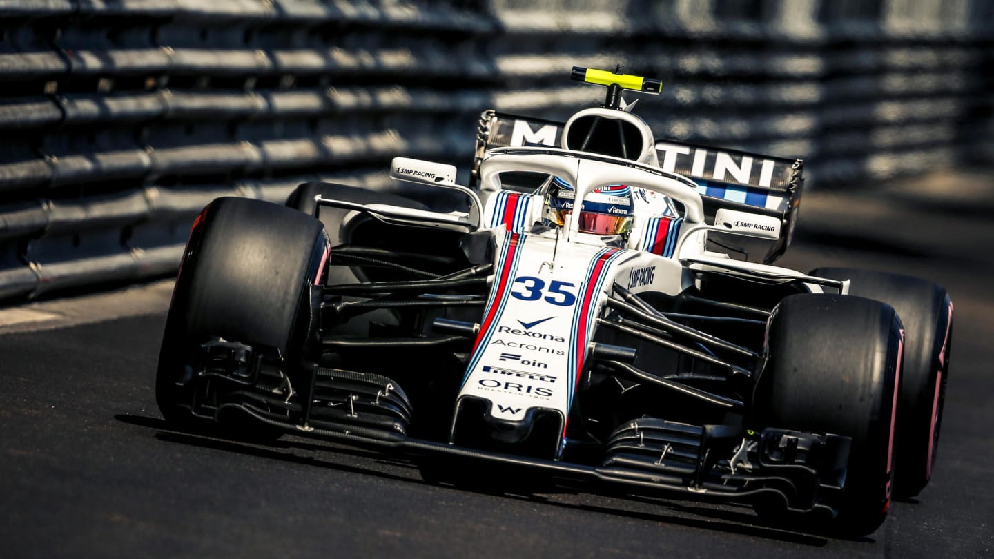 Sergey Sirotkin (RUS) Williams FW41 at Formula One World Championship, Rd6, Monaco Grand Prix, Qualifying, Monte-Carlo, Monaco, Saturday 26 May 2018. © Manuel Goria/Sutton Images