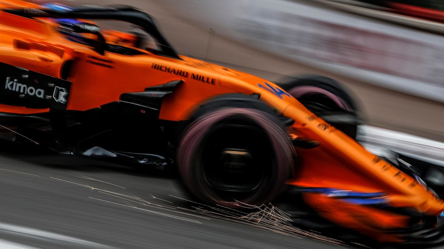 Fernando Alonso (ESP) McLaren MCL33 at Formula One World Championship, Rd6, Monaco Grand Prix, Race, Monte-Carlo, Monaco, Sunday 27 May 2018. © Manuel Goria/Sutton Images